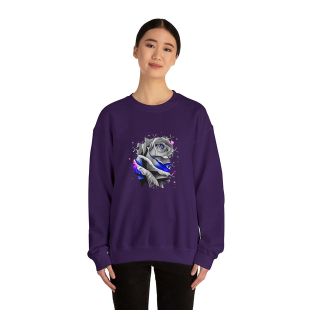 Rose Unisex Heavy Blend™ Crewneck Sweatshirt