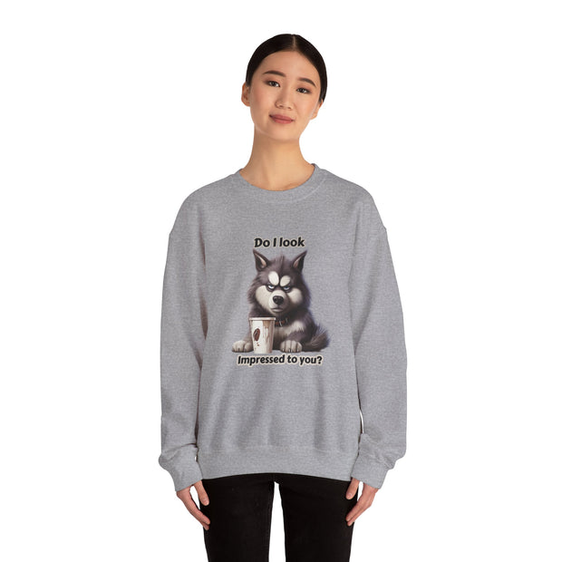 Grumpy Dog Unisex Heavy Blend™ Crewneck Sweatshirt