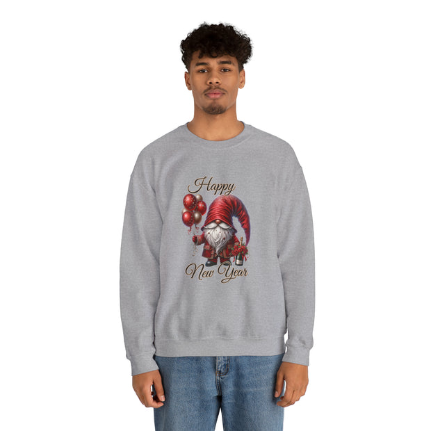 Gnome New Year Unisex Heavy Blend™ Crewneck Sweatshirt