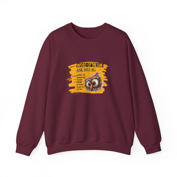 Word of the Day Unisex Heavy Blend™ Crewneck Sweatshirt
