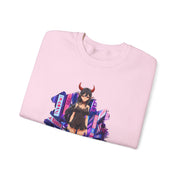 Anime Female Demon Unisex Heavy Blend™ Crewneck Sweatshirt