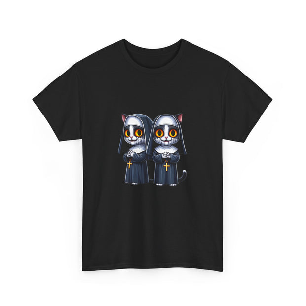 Horror Movie Cats Unisex Heavy Cotton Tee