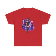 Anime Female Demon Unisex Heavy Cotton Tee