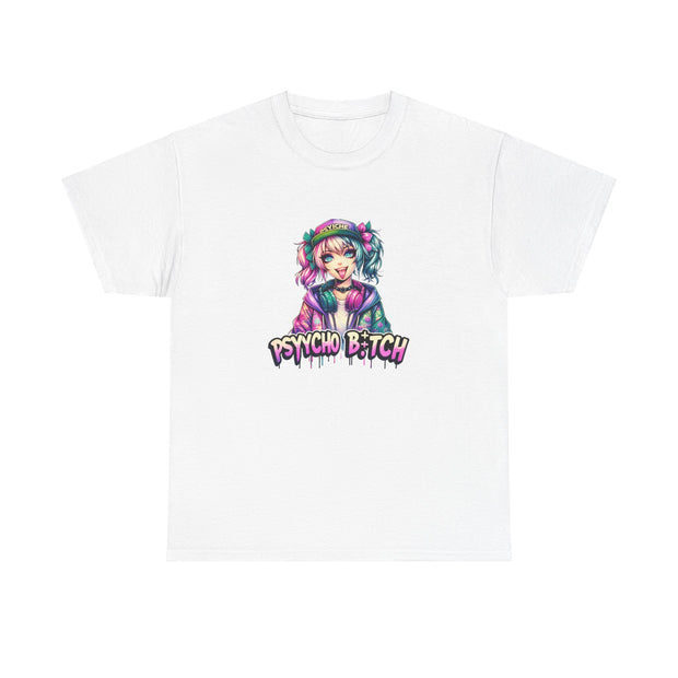 Graffiti Anime Girls Unisex Heavy Cotton Tee