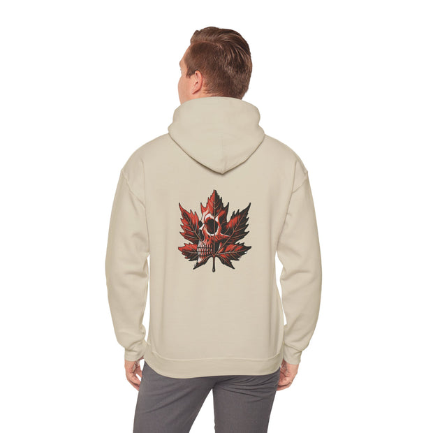 Maple Leaf Skull Unisex Heavy Blend™ Hooded Sweatshirt