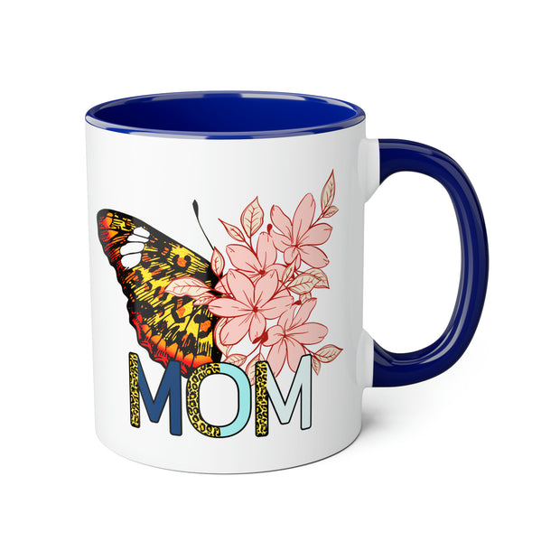 Butterfly Mom Accent Mugs, 11oz