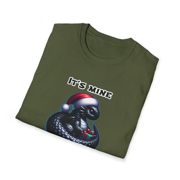 Christmas dragon Unisex Softstyle T-Shirt