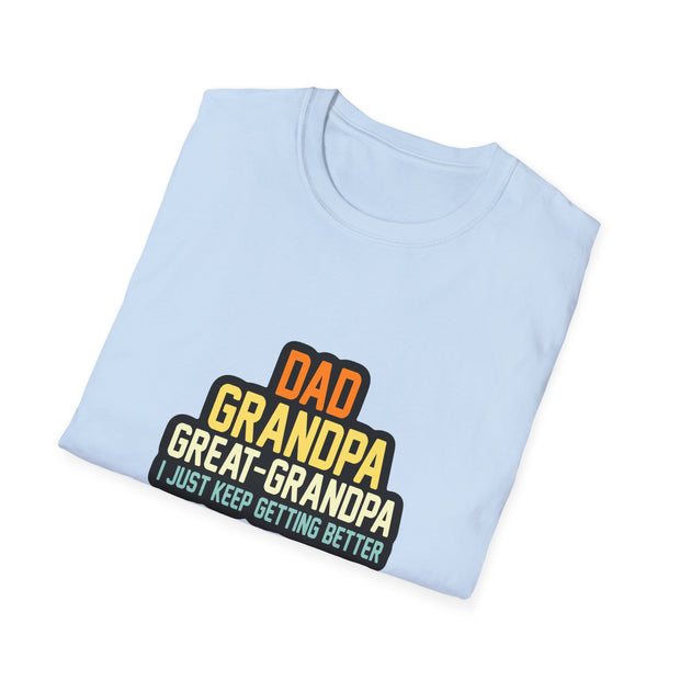 Dad Grandpa Great Grandpa Unisex Softstyle T-Shirt