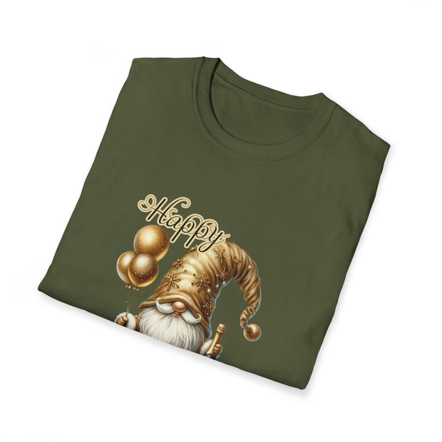 Gnome New Year Unisex Softstyle T-Shirt