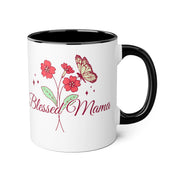 Blessed Mama Accent Mugs, 11oz