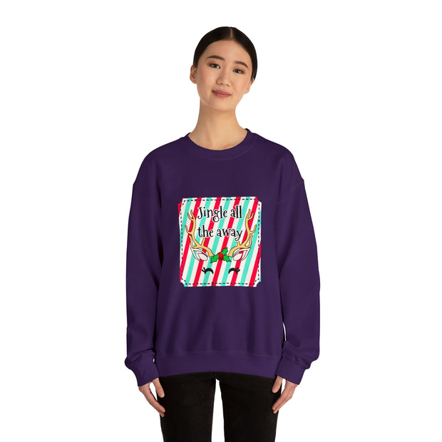 Reindeer Unisex Heavy Blend™ Crewneck Sweatshirt