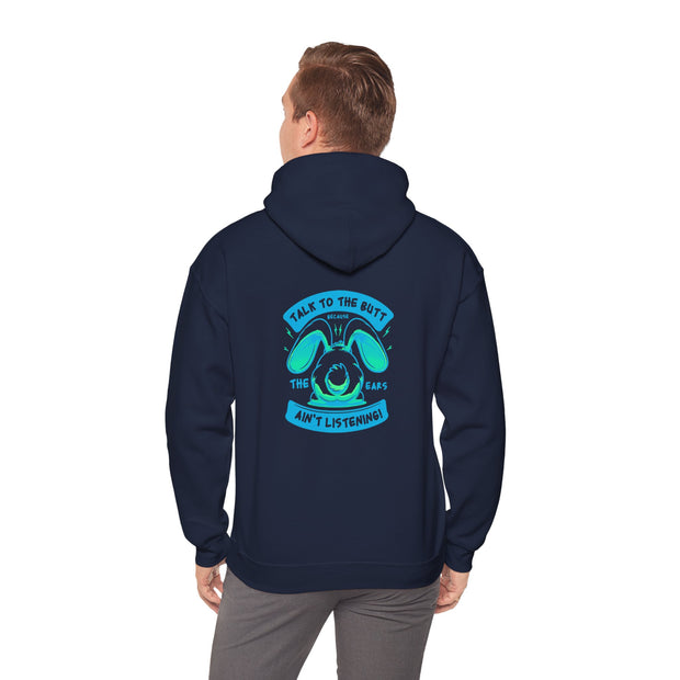 Talk to the Butt Unisex Heavy Blend™ Hooded Sweatshirt