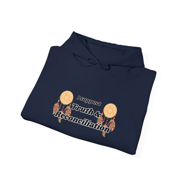 I Support Truth & Reconciliation Unisex Heavy Blend™ Hooded Sweatshirt