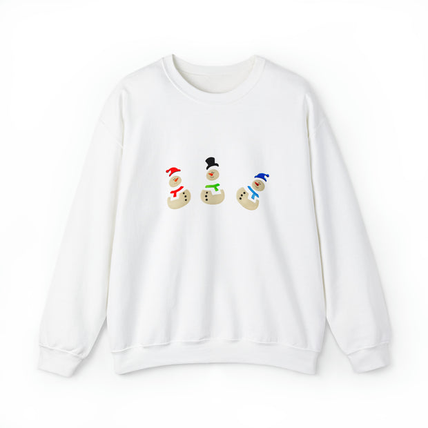 Snowmen Unisex Heavy Blend™ Crewneck Sweatshirt