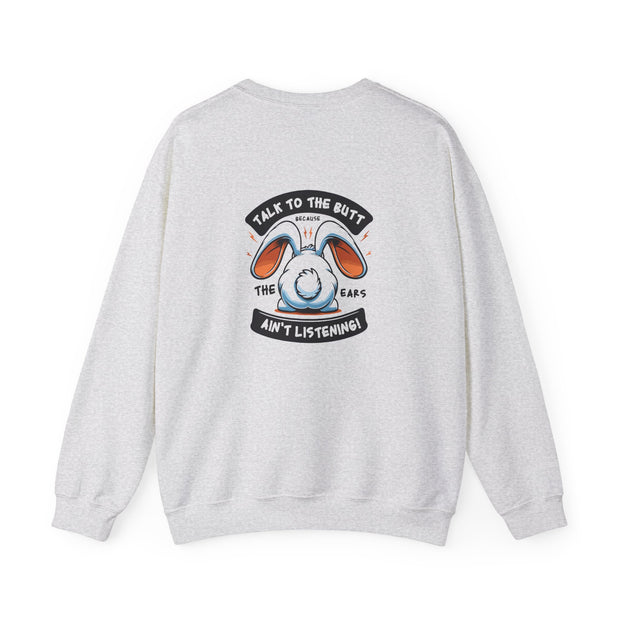 Talk to the Butt Unisex Heavy Blend™ Crewneck Sweatshirt