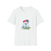 Christmas cat Unisex Softstyle T-Shirt