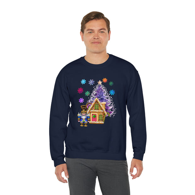 Gnome Nutcracker Unisex Heavy Blend™ Crewneck Sweatshirt