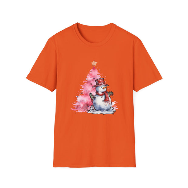 Snowman Unisex Softstyle T-Shirt