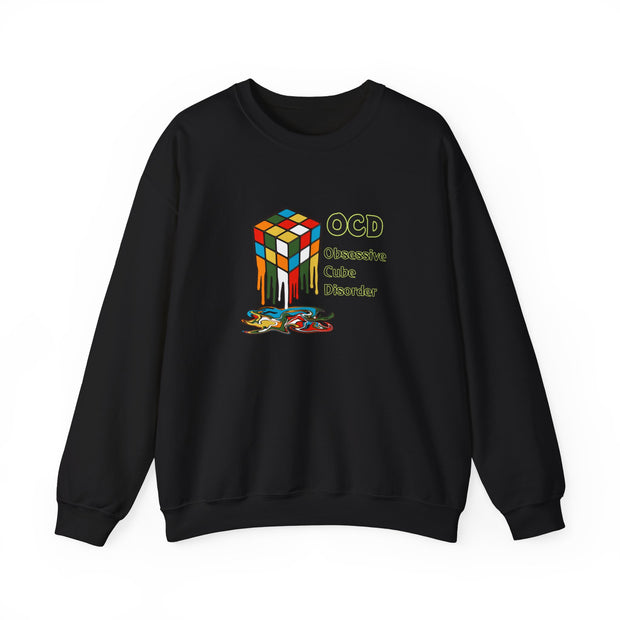 Rubik Cube Unisex Heavy Blend™ Crewneck Sweatshirt