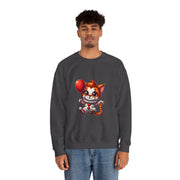 Horror Movie Cats Unisex Heavy Blend™ Crewneck Sweatshirt