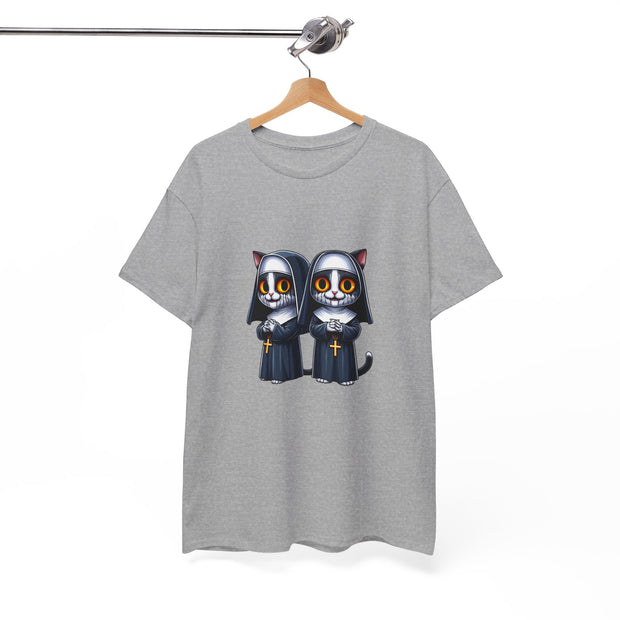 Horror Movie Cats Unisex Heavy Cotton Tee
