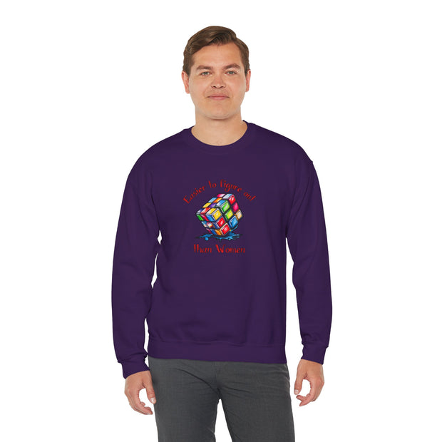 Rubik Cube Unisex Heavy Blend™ Crewneck Sweatshirt