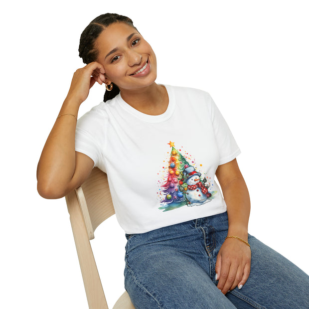 Snowman Unisex Softstyle T-Shirt