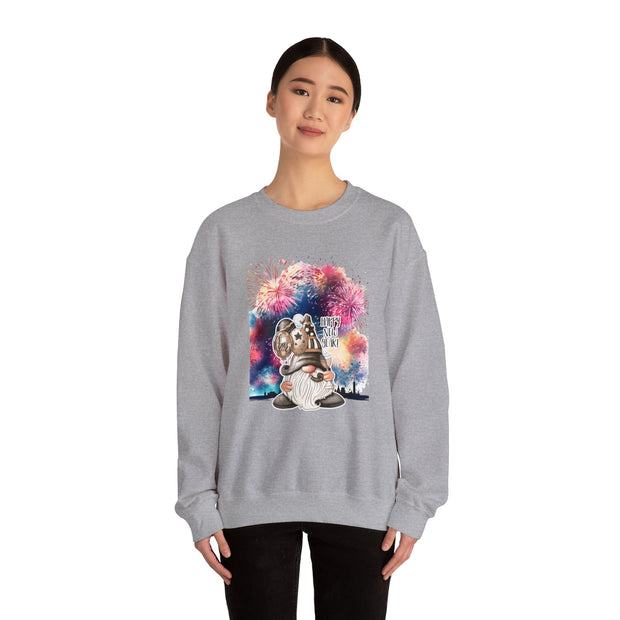 Gnome New Year Unisex Heavy Blend™ Crewneck Sweatshirt
