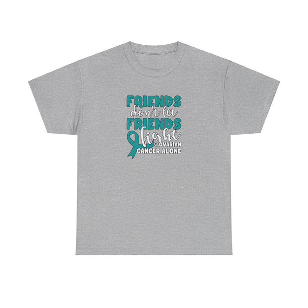 Ovarian Cancer Friends Unisex Heavy Cotton Tee