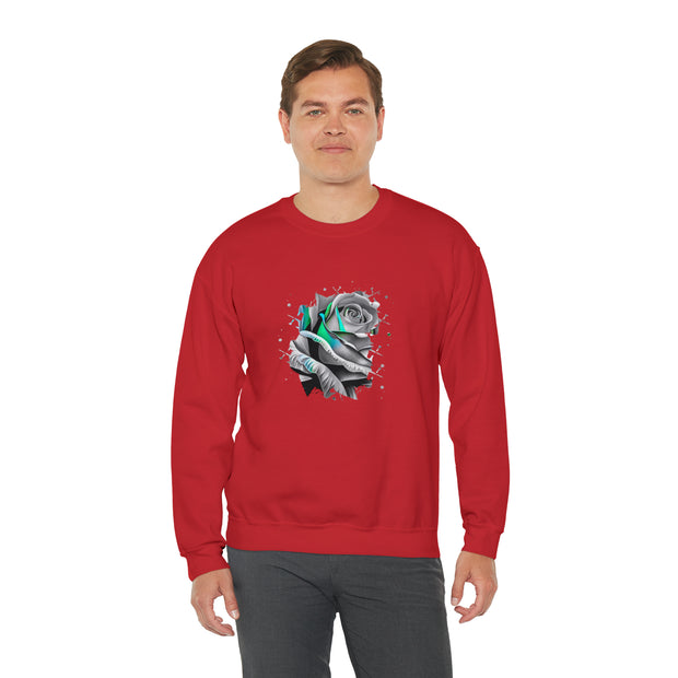 Rose Unisex Heavy Blend™ Crewneck Sweatshirt