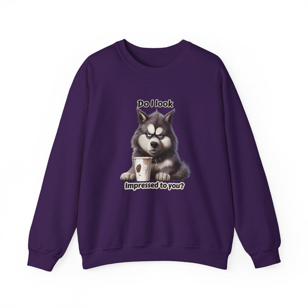 Grumpy Dog Unisex Heavy Blend™ Crewneck Sweatshirt
