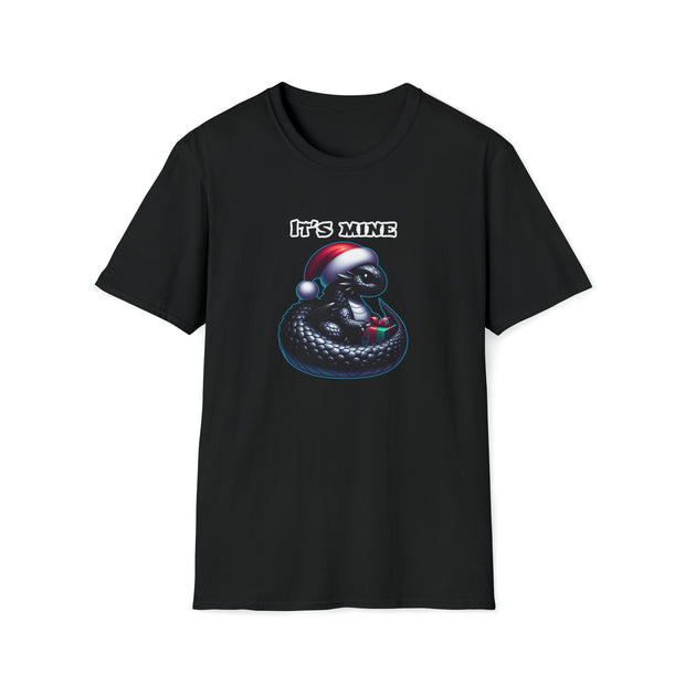 Christmas dragon Unisex Softstyle T-Shirt