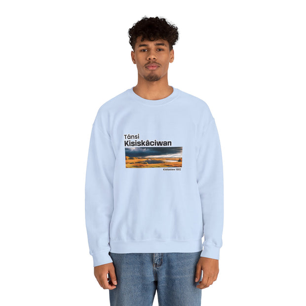 Tánsi Cree Saskatchewan Unisex Heavy Blend™ Crewneck Sweatshirt