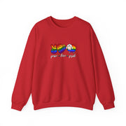 Peace Love Pride Unisex Heavy Blend™ Crewneck Sweatshirt