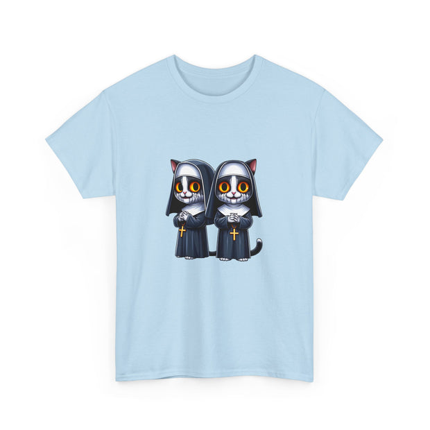 Horror Movie Cats Unisex Heavy Cotton Tee