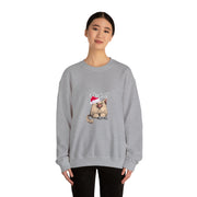 Christmas cat Unisex Heavy Blend™ Crewneck Sweatshirt