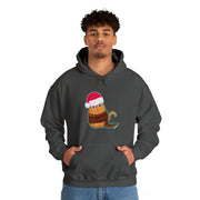 Christmas cat Unisex Heavy Blend™ Hooded Sweatshirt