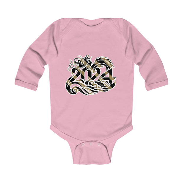 Chinese New Year Infant Long Sleeve Bodysuit