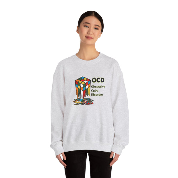Rubik Cube Unisex Heavy Blend™ Crewneck Sweatshirt