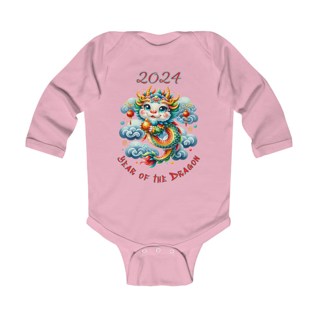 Chinese New Year Infant Long Sleeve Bodysuit
