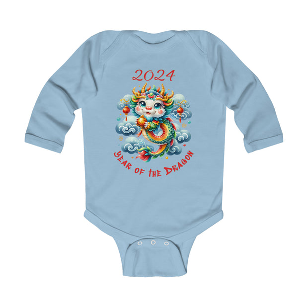 Chinese New Year Infant Long Sleeve Bodysuit