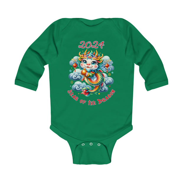 Chinese New Year Infant Long Sleeve Bodysuit