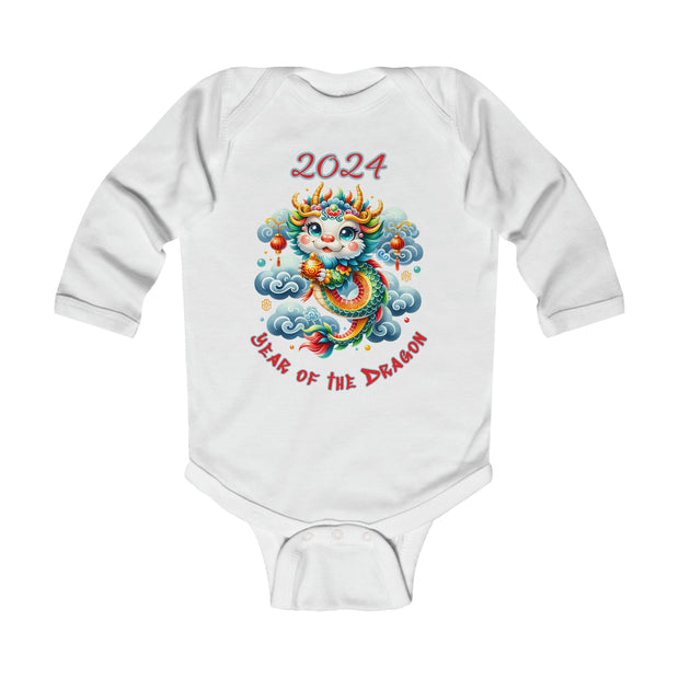 Chinese New Year Infant Long Sleeve Bodysuit