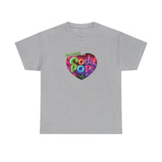 Soda Pop Heart Tee - Vintage Unisex Cotton T-Shirt, Casual Wear, Retro Graphic Tee, Gift for Soda Lovers, Summer Fashion
