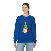 Christmas cat Unisex Heavy Blend™ Crewneck Sweatshirt