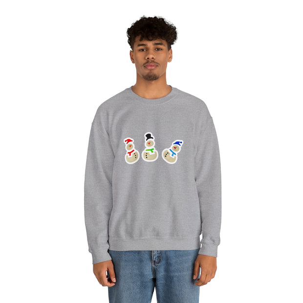 Snowmen Unisex Heavy Blend™ Crewneck Sweatshirt