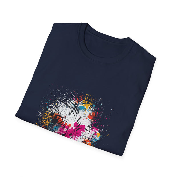 Musical Splash Unisex Softstyle T-Shirt