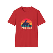 Papa Bear Unisex Softstyle T-Shirt