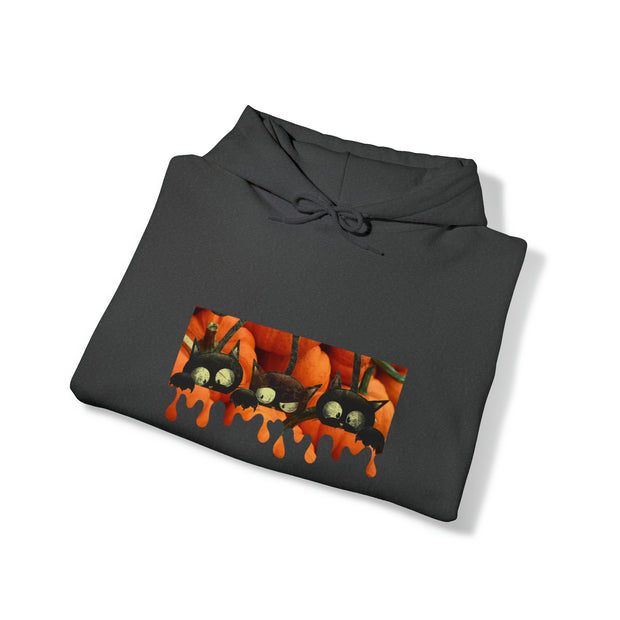 Pumpkin cats Unisex Heavy Blend™ Hooded Sweatshirt