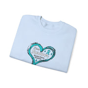 I am a Survivor Unisex Heavy Blend™ Crewneck Sweatshirt